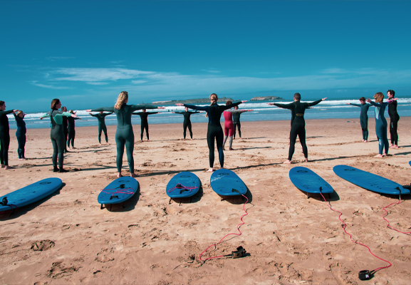Cours de surf à Essaouira