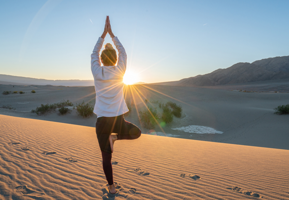 Séance de yoga à Essaouira